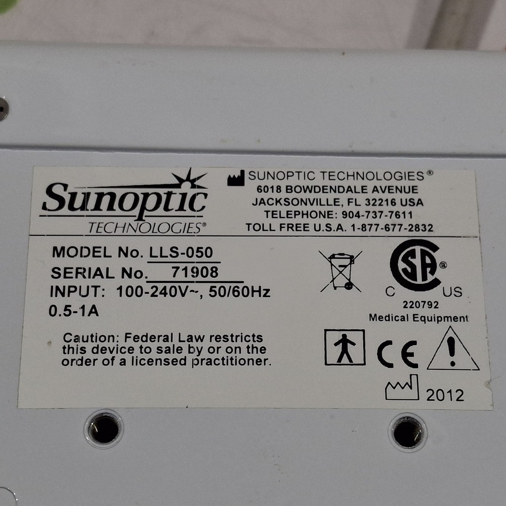 Sunoptic Technologies LLS-050 LED 1000 Lightsource