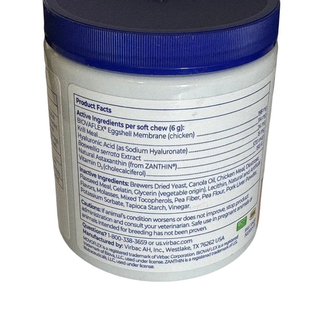 MovoFlex ADVANCED Joint Support for Medium Dogs Over 80LBS