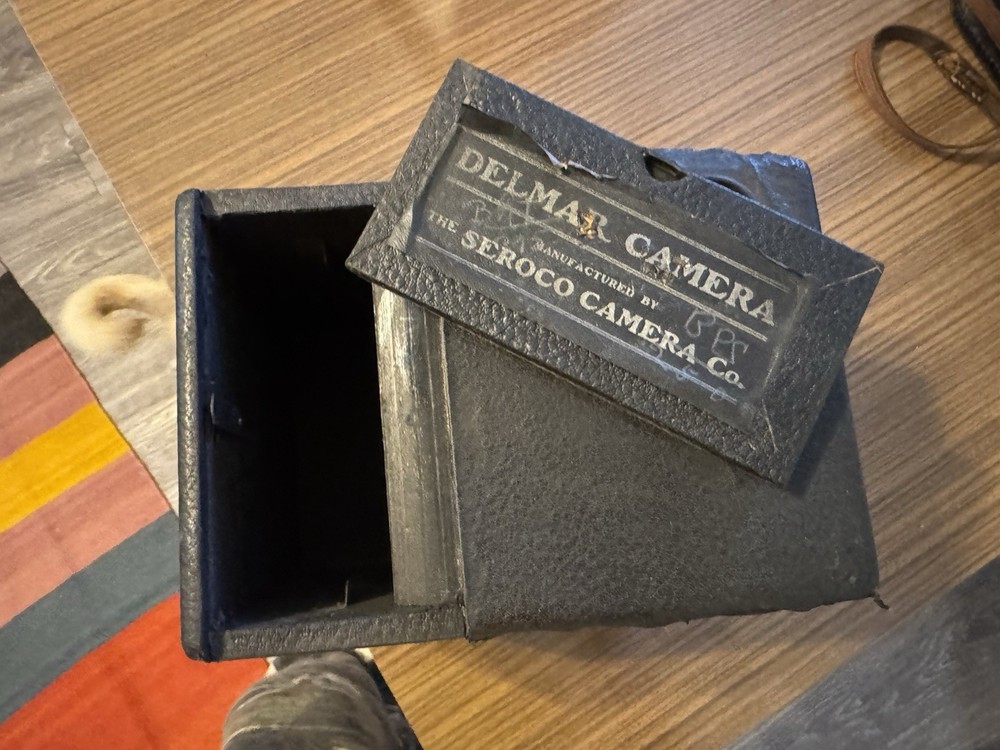 Delmar Camera Co. 4x5 Drop Plate Camera Untested (as Is)