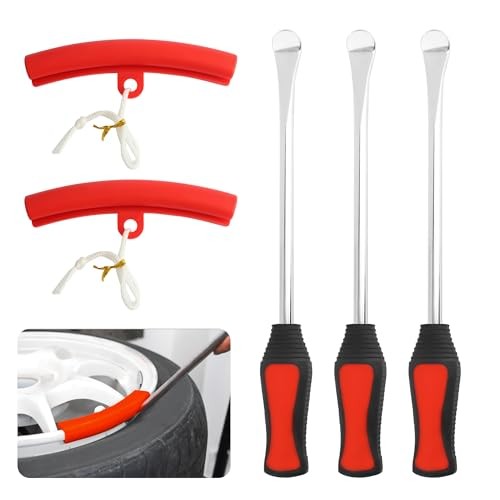 carleef Tire Spoons Lever Tool Set,Tire Changing Tools Include 3PCS Tire