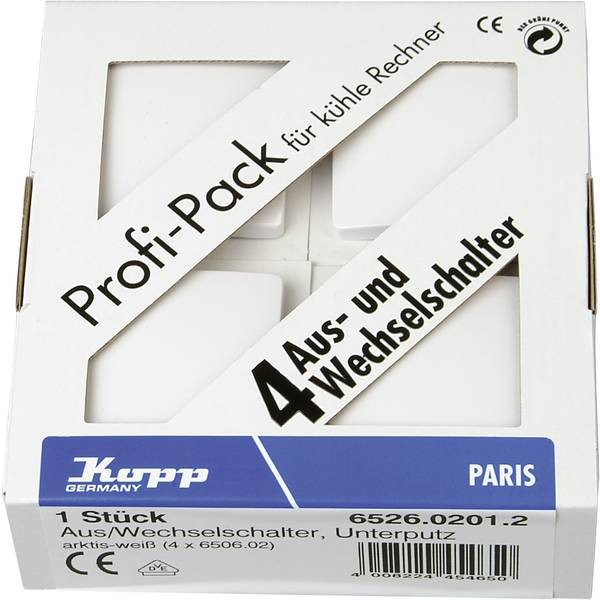 Kopp 652602012 Paris White Fruit Switch 1pc