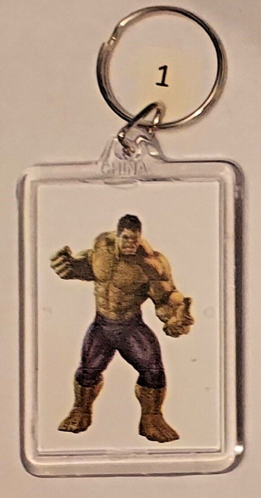 Key Chain--Marvel Keychain (Double Sided) Pick From List