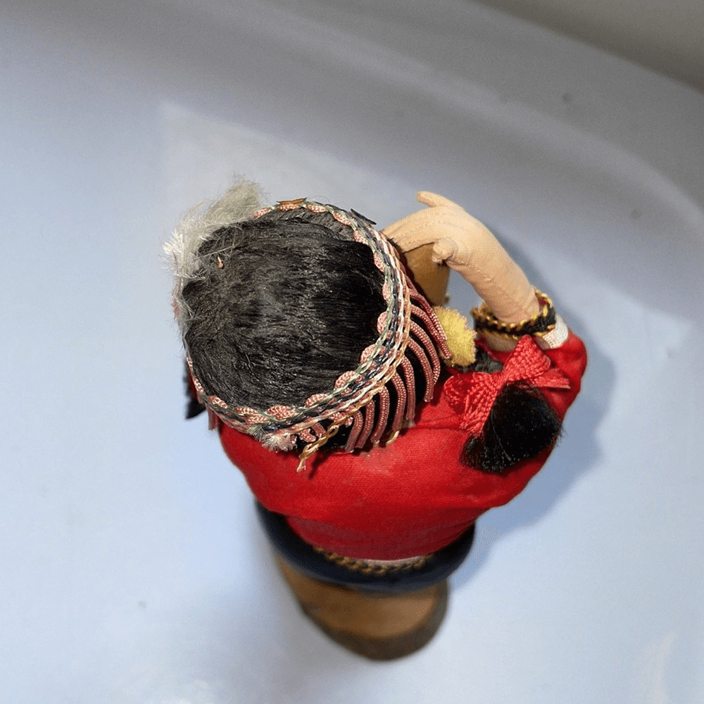 Vintage decorative Peruvian female doll