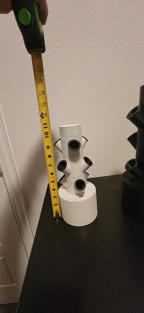 (Small) USB-Powered Mini Hydroponic Tower Garden | Grow Herbs & Greens | 3 Sizes