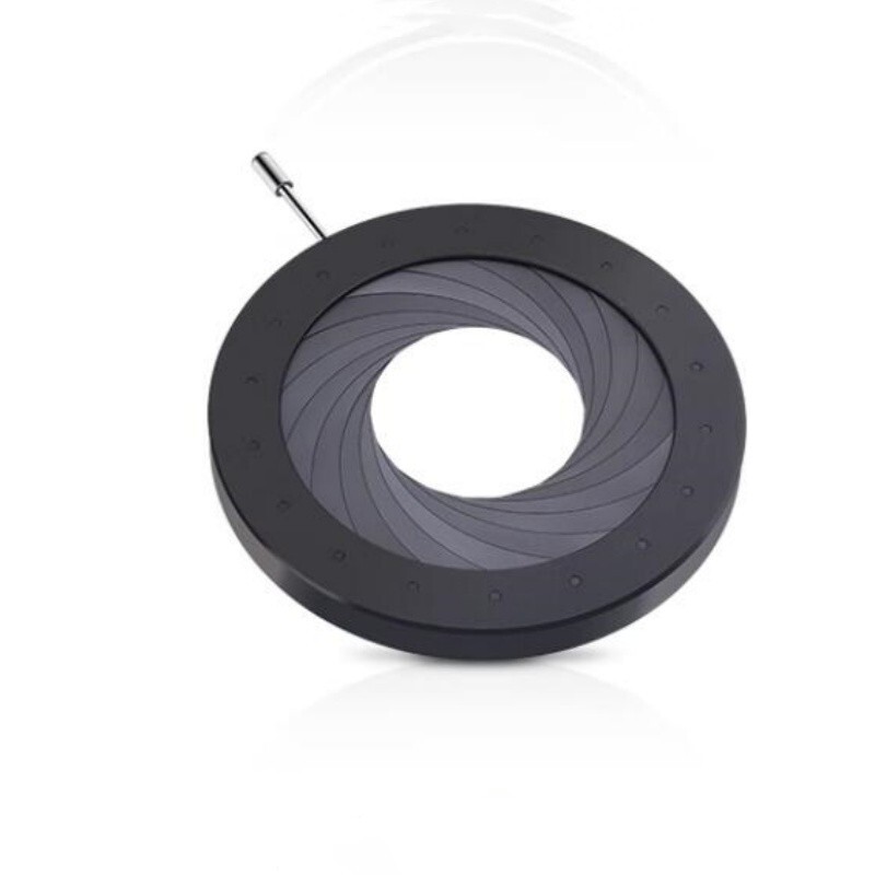 1PC Adjustable 4-60mm Mechanical Iris Aperture Diaphragm for Microscope/Camera