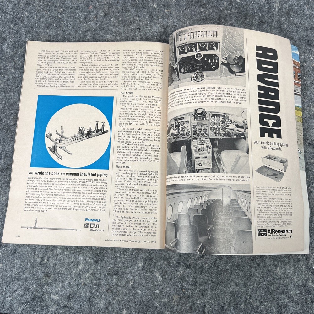 July 21, 1969 - Aviation Week & Space Technology Magazine