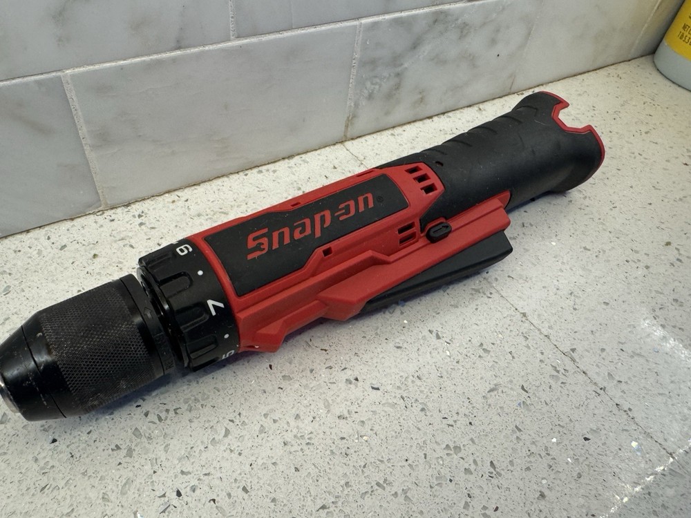 Snap On Tools CDRS761 14.4v Microlithium Inline Red Drill - Tool Only