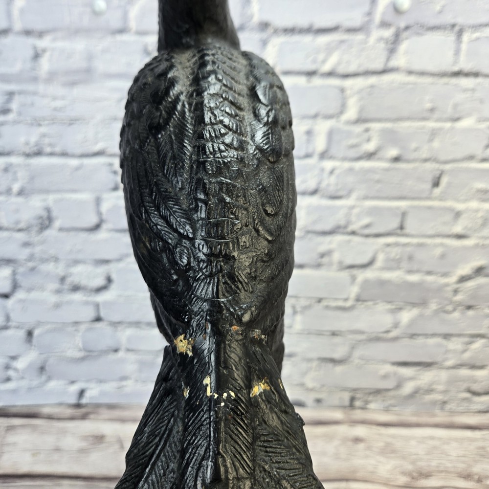 Cast Iron Door Stop Peacock Rare