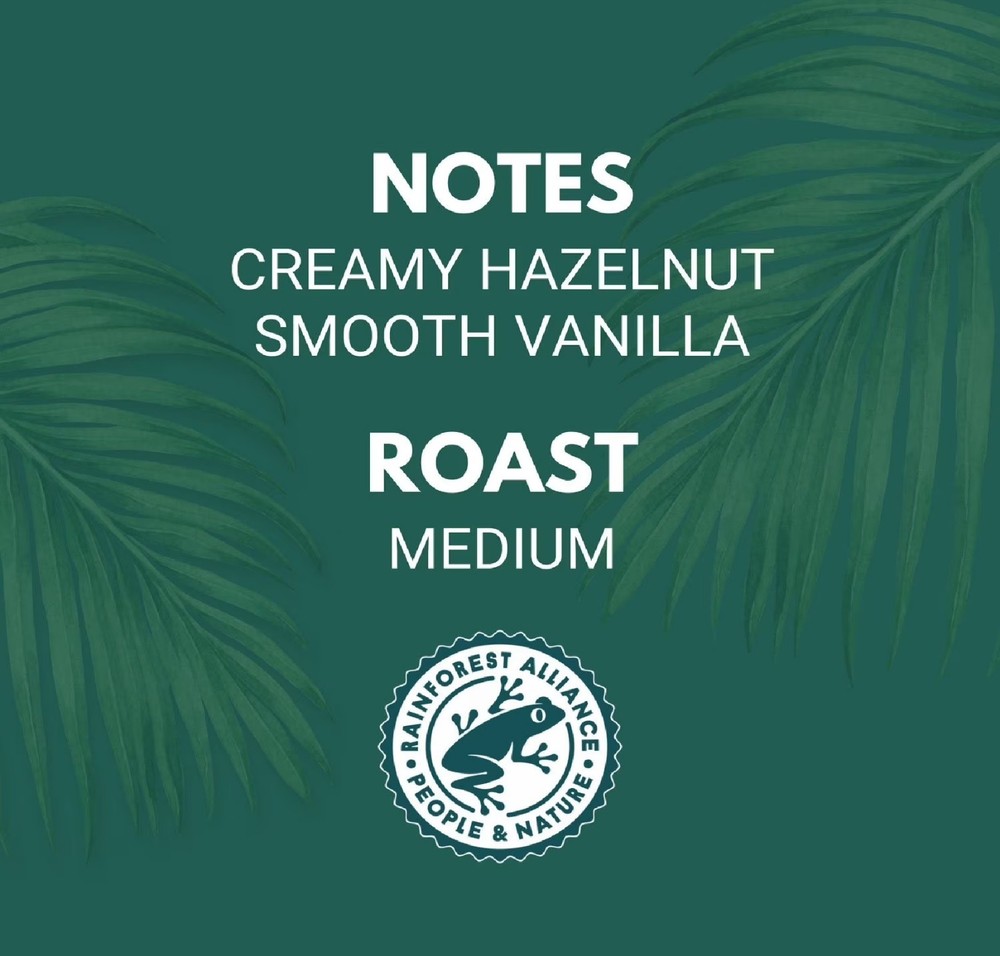 Zavida Coffee Whole Bean Coffee, Hazelnut Vanilla, 32 oz.