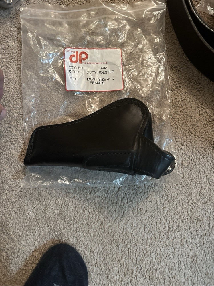 JayPee Style # 1402 Duty Holster Size 4 Leather