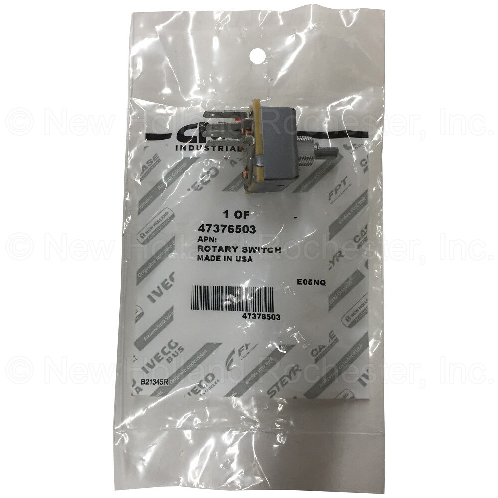 New Holland Rotary Switch Part # 47376503