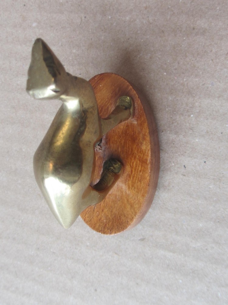 Vintage Middle Eastern Solid Brass Camel Trinket Made in Kuwait