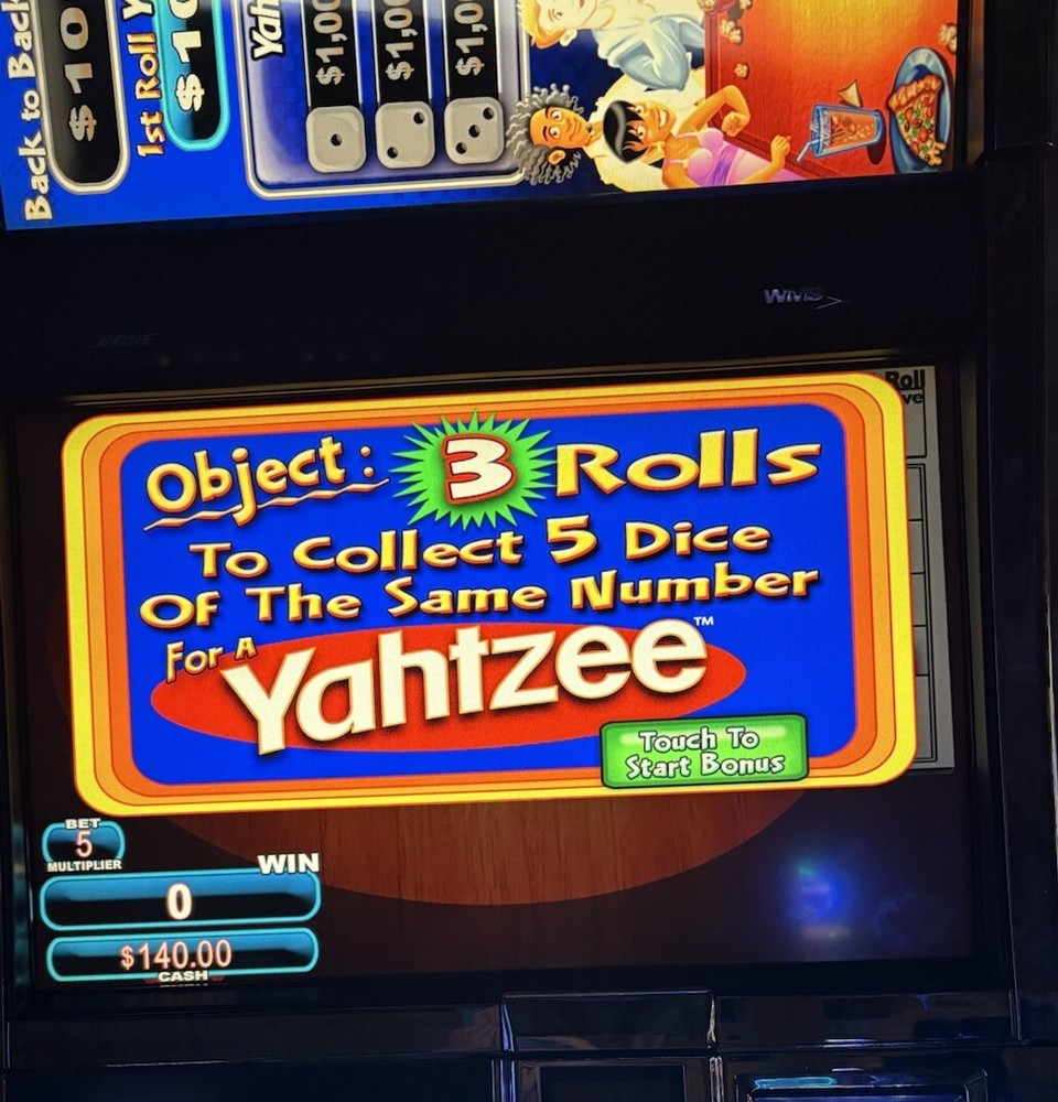 WMS BB2 YAHTZEE SLOT MACHINE SOFTWARE SET GAME & OS EXTREMELY FUN GAME TESTED