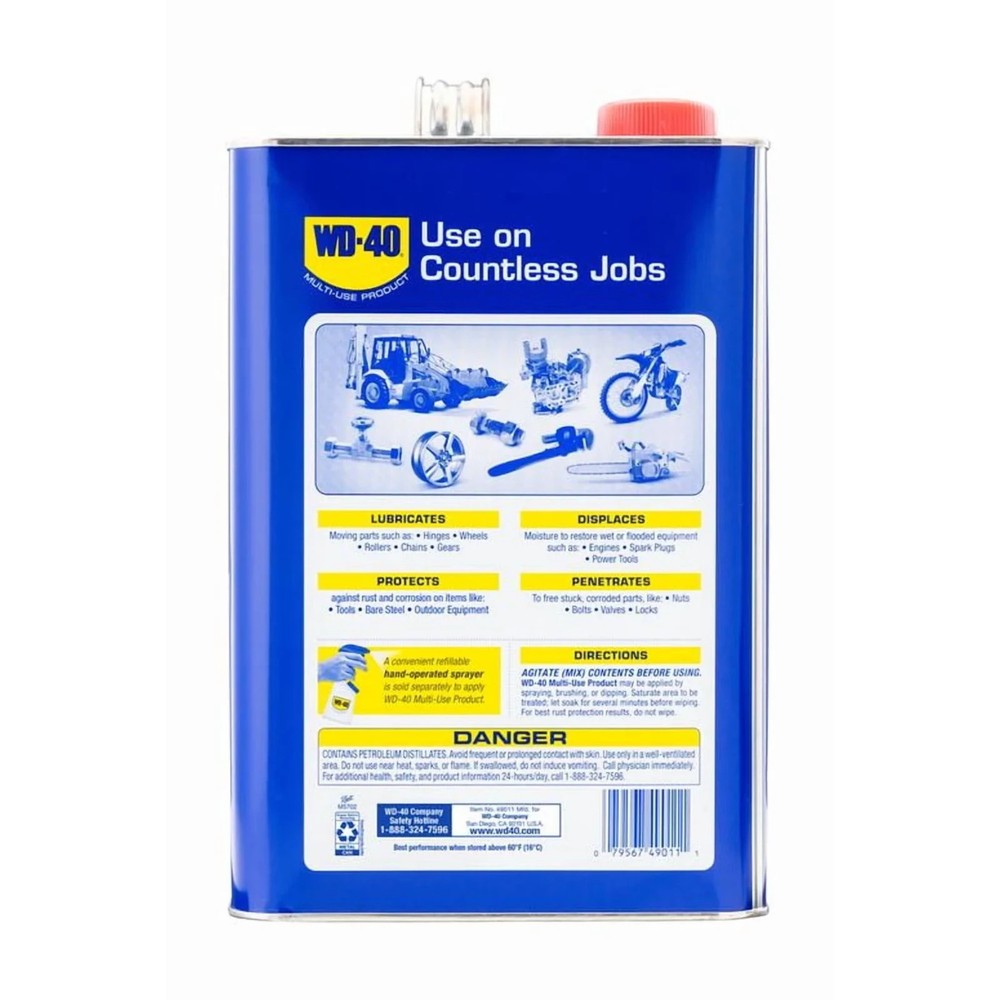 (2 pack) WD-40 Multi-Use Product Lubricant Bulk, 1 gallon