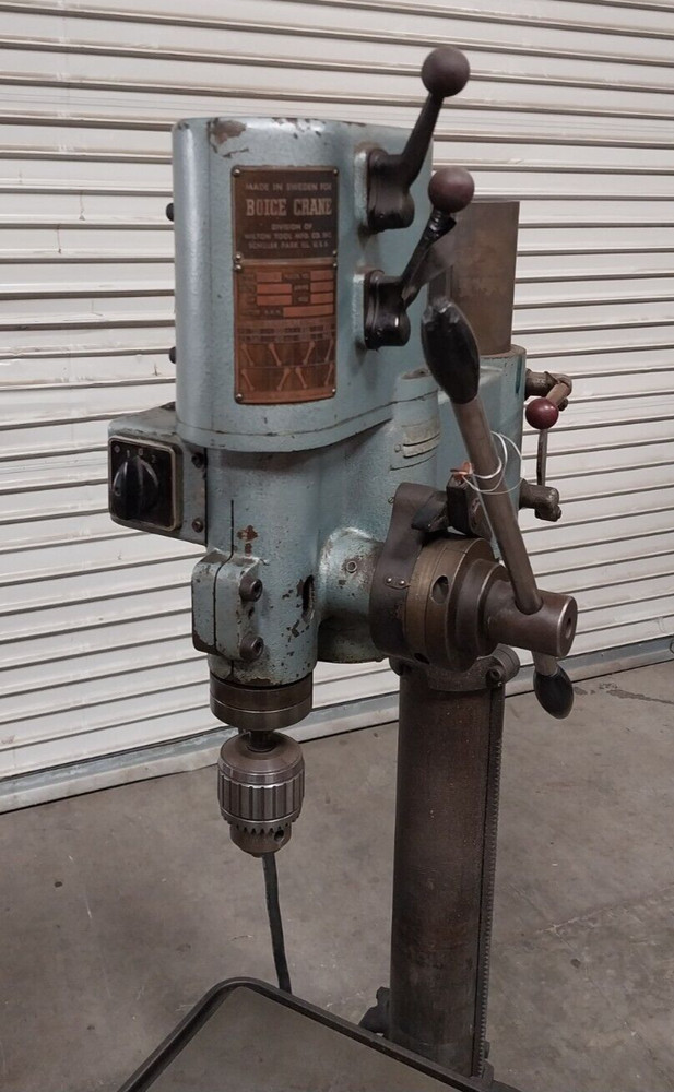 Boice Crane Gear Head Drill Press