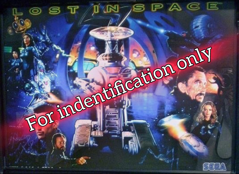 1998 Sega Lost In Space Pinball Machine Rubber Ring Kit