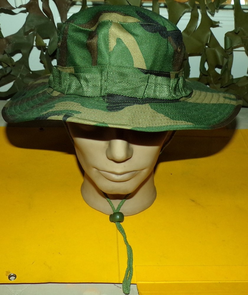 AMERICAN TYPE CAMOUFLAGE BUSH HAT, LARGE SIZE OR 60