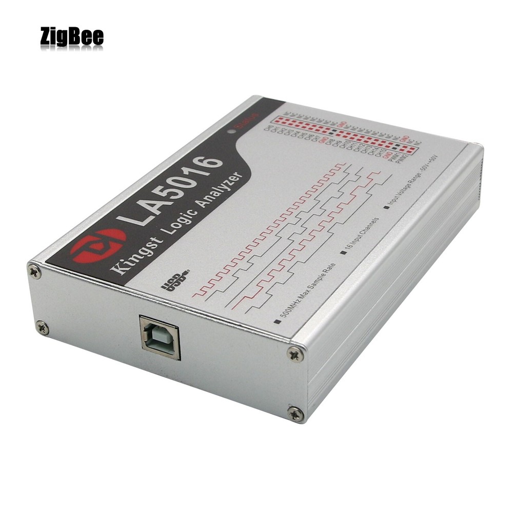 LA5016 USB Logic Analyzer 16 CH Max Sampling Rate 500M 10G Depth Adjustable