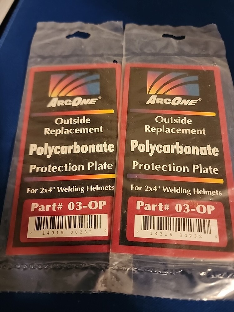 Arc One Polycarbonare Protection Plates 02-0p 2x4"