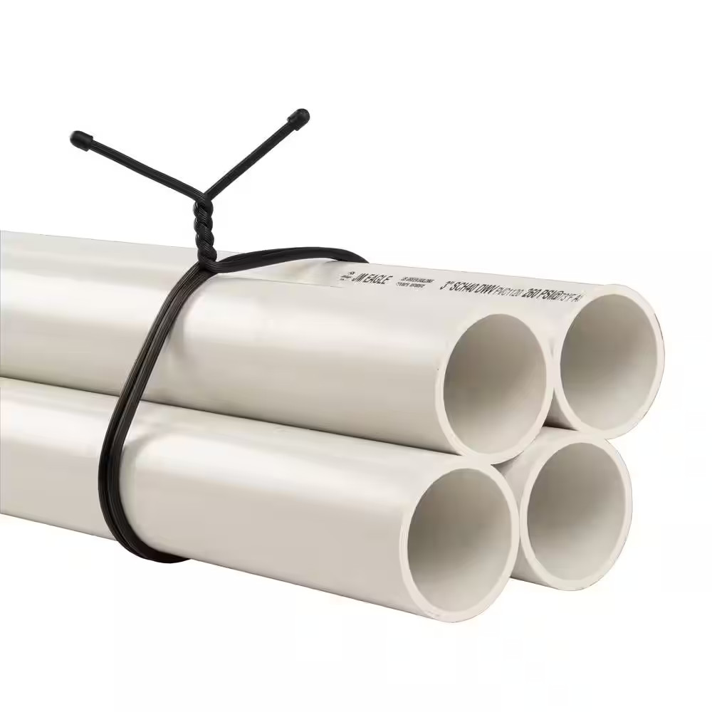 64 In. Gear Tie in Black