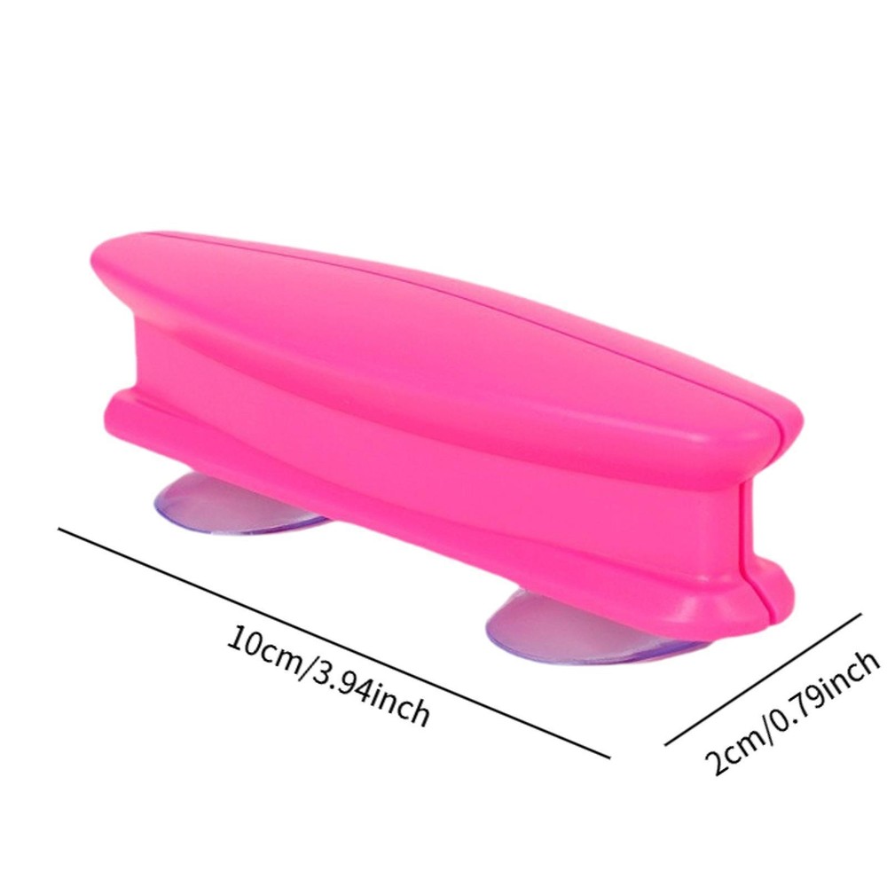 Patchwork Ruler Gripper Double Suction Cup Handheld Non Slip Multifunctional