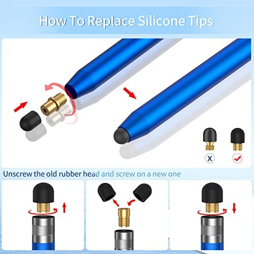 Stylus Pens for Touch Screens (5 Pcs), Sensitivity & Precision Stylus,
