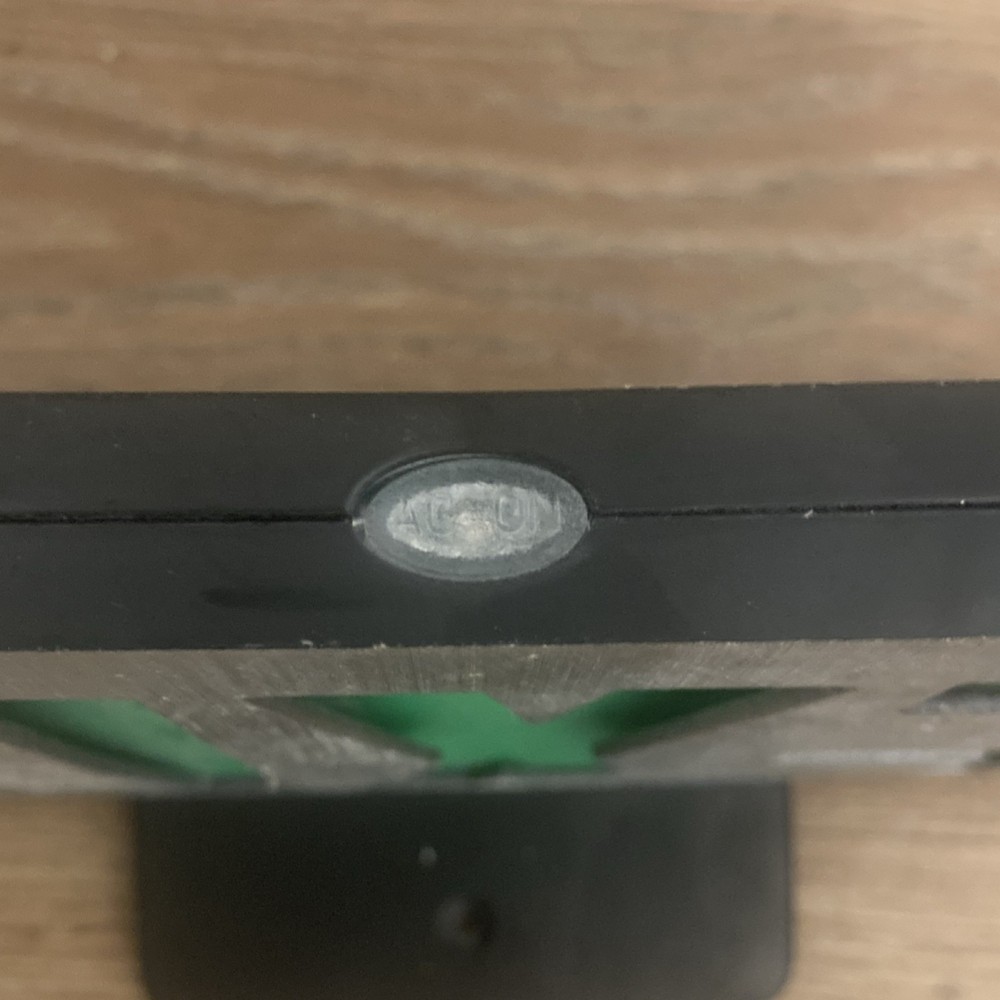 4W LED Green Lit Exit Sign Double Sided Light, Modern Ceiling Mount