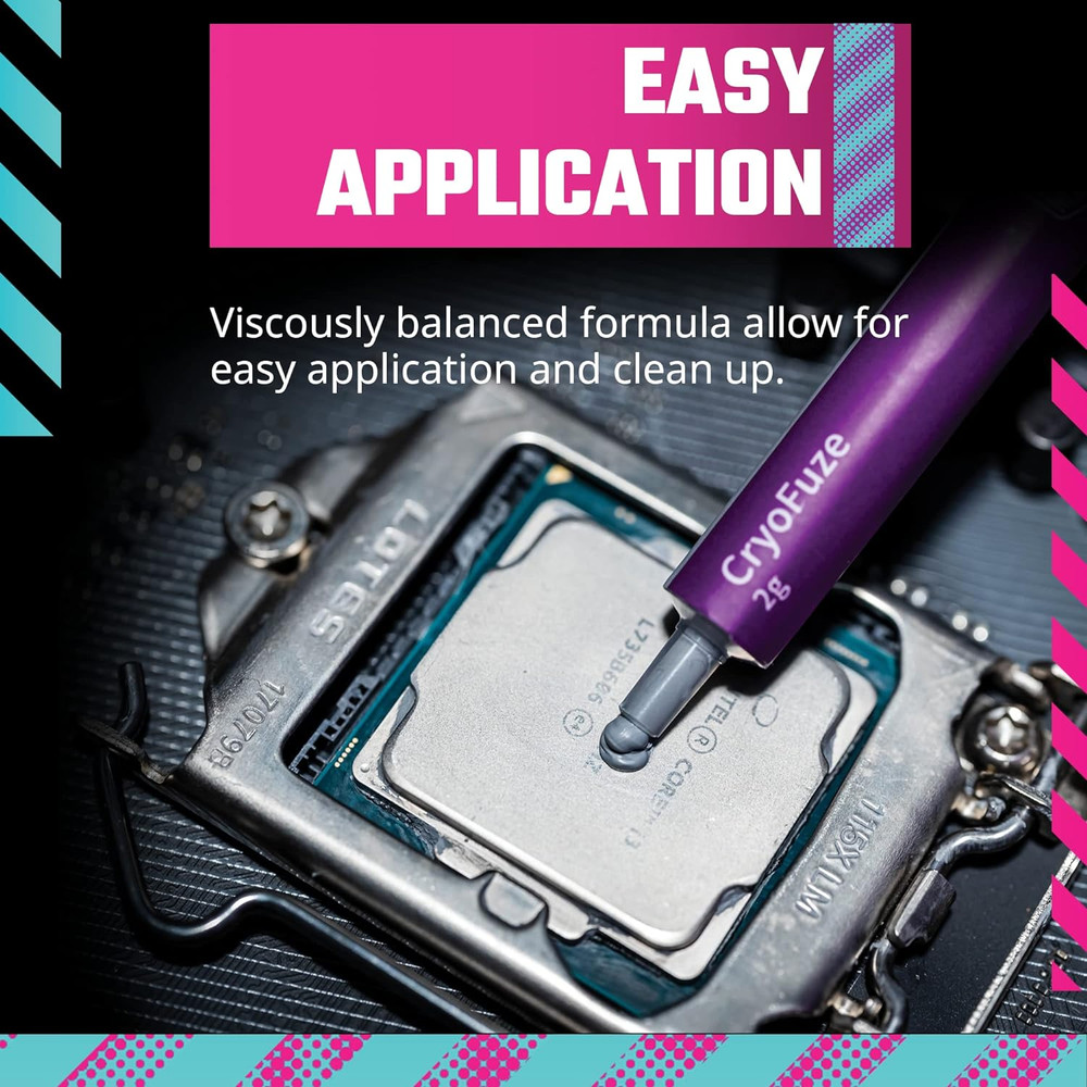 Cooler Master Cryofuze Premium Performance Thermal Paste, Nanoparticles, | 2 Gra