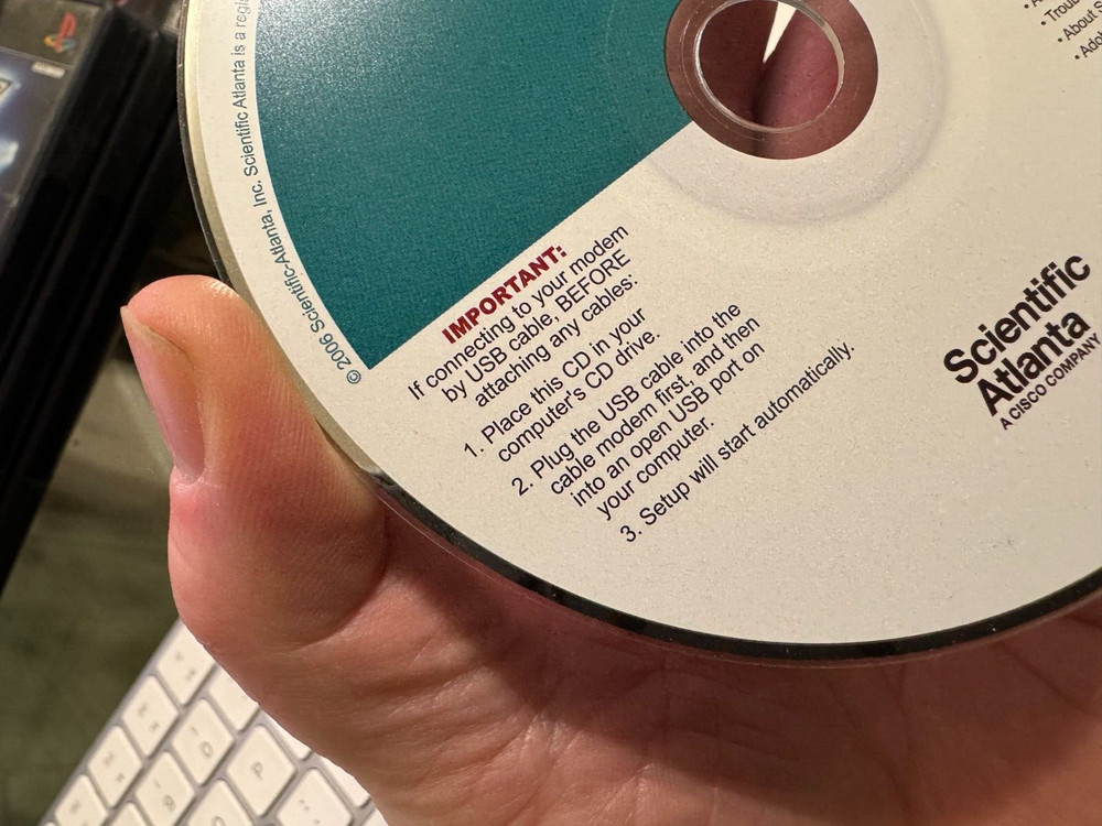 🐣EASTER $ Scientific Atlanta Installation PC Software 2006 Disk Only w/shipping