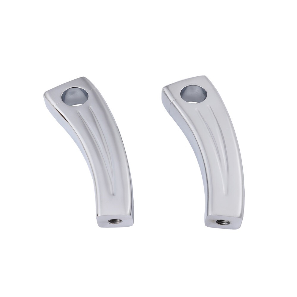6" Chrome Handlebar Pullback Risers For Universal Motorcycle 1" inch Bar US