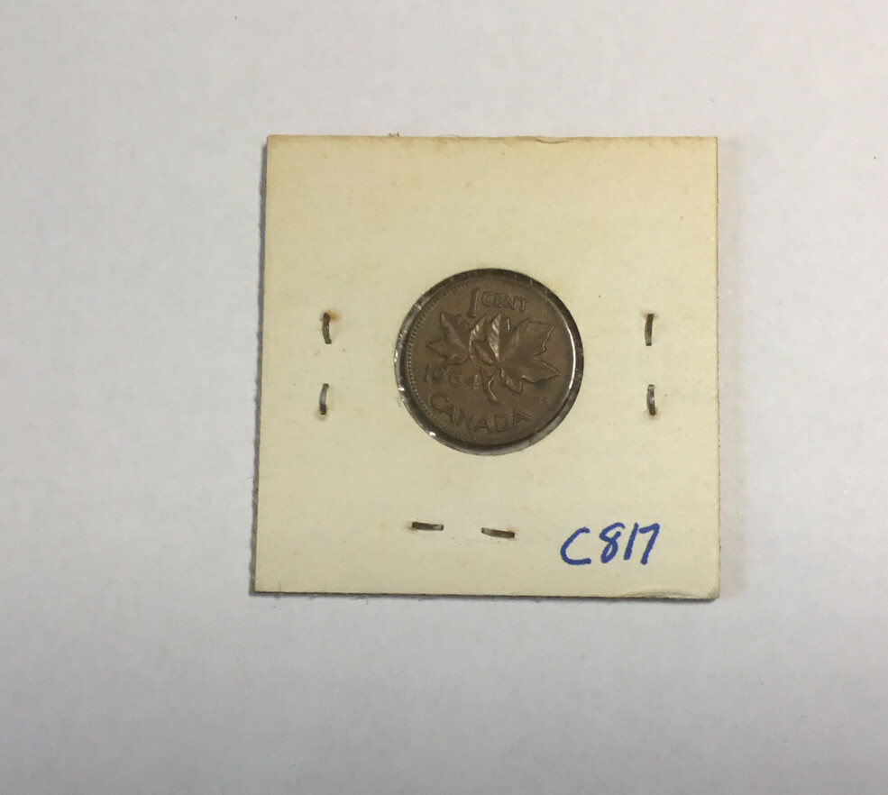 1964 Canada One Cent FREE SHIPPING