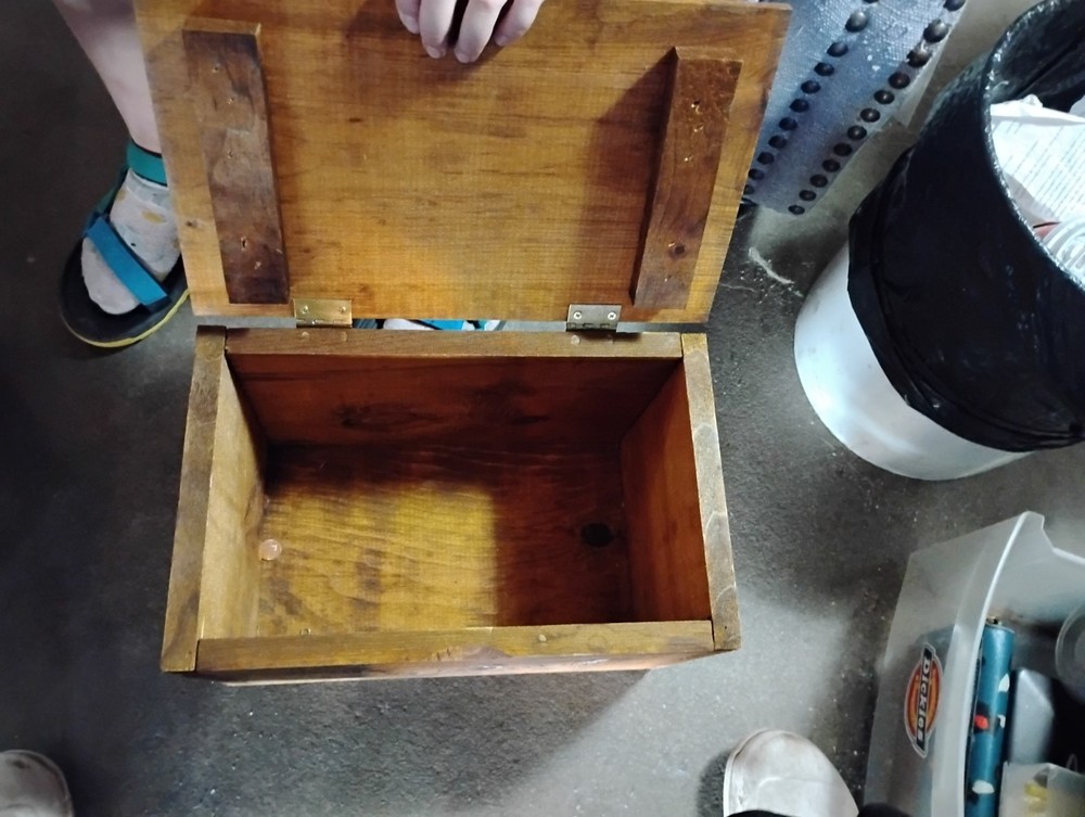 Vintage Wooden Ammo Crate