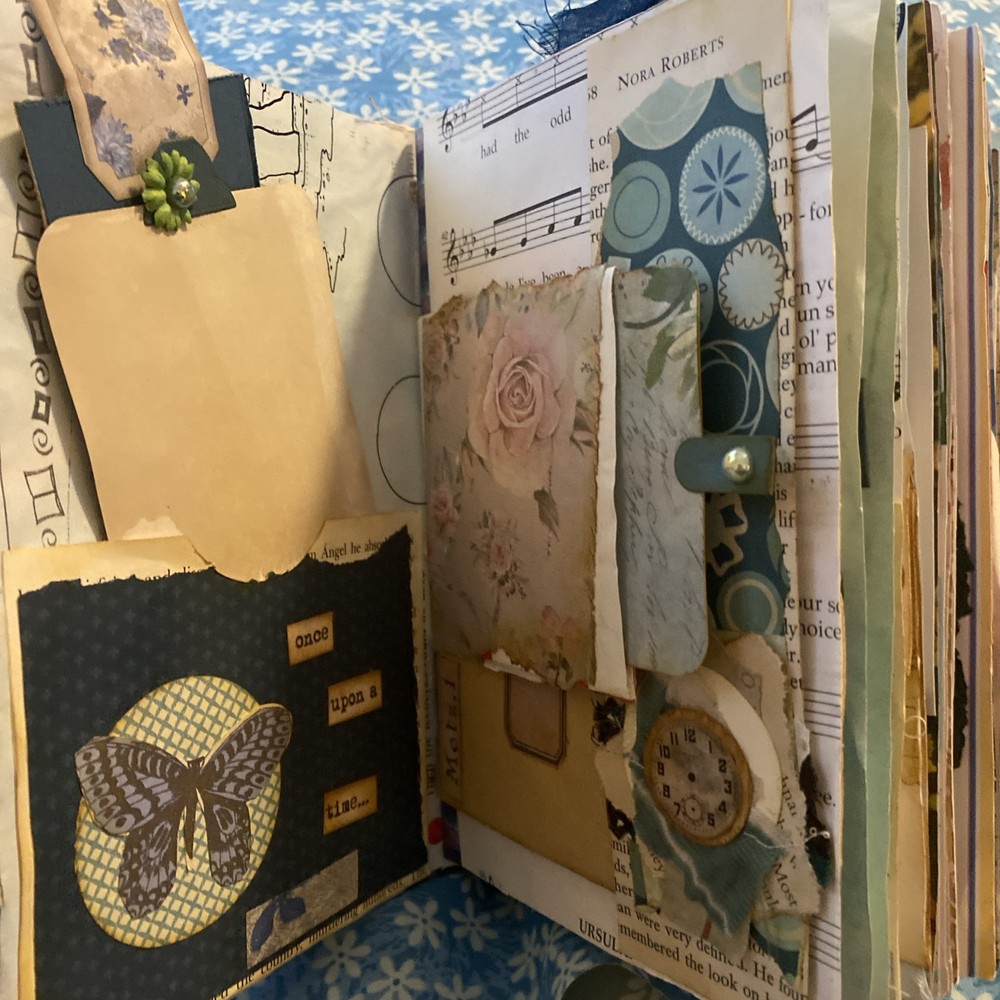 handmade junk journal books