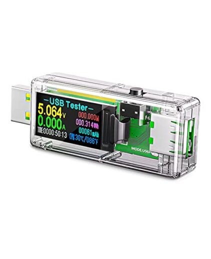 USB 3.0 Tester,  IPS Color Display Digital Multimeter Voltmeter Current Clear