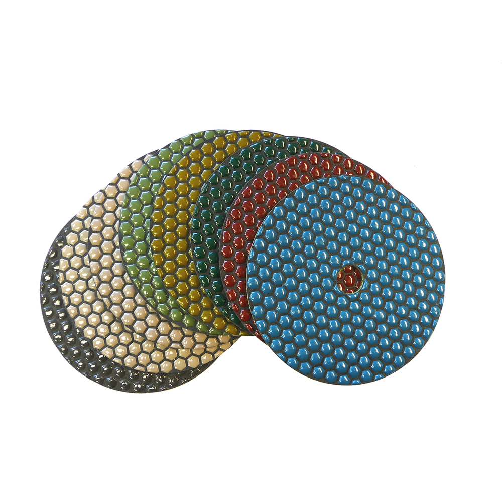 7" Shine-Plus Dry Diamond Polishing Pads