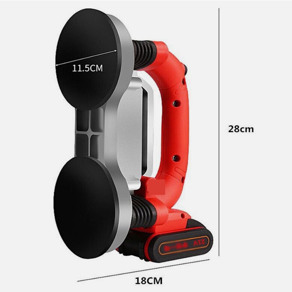 Double Suction Cup Tile Tiler Machine cordless Vibration tiler tool