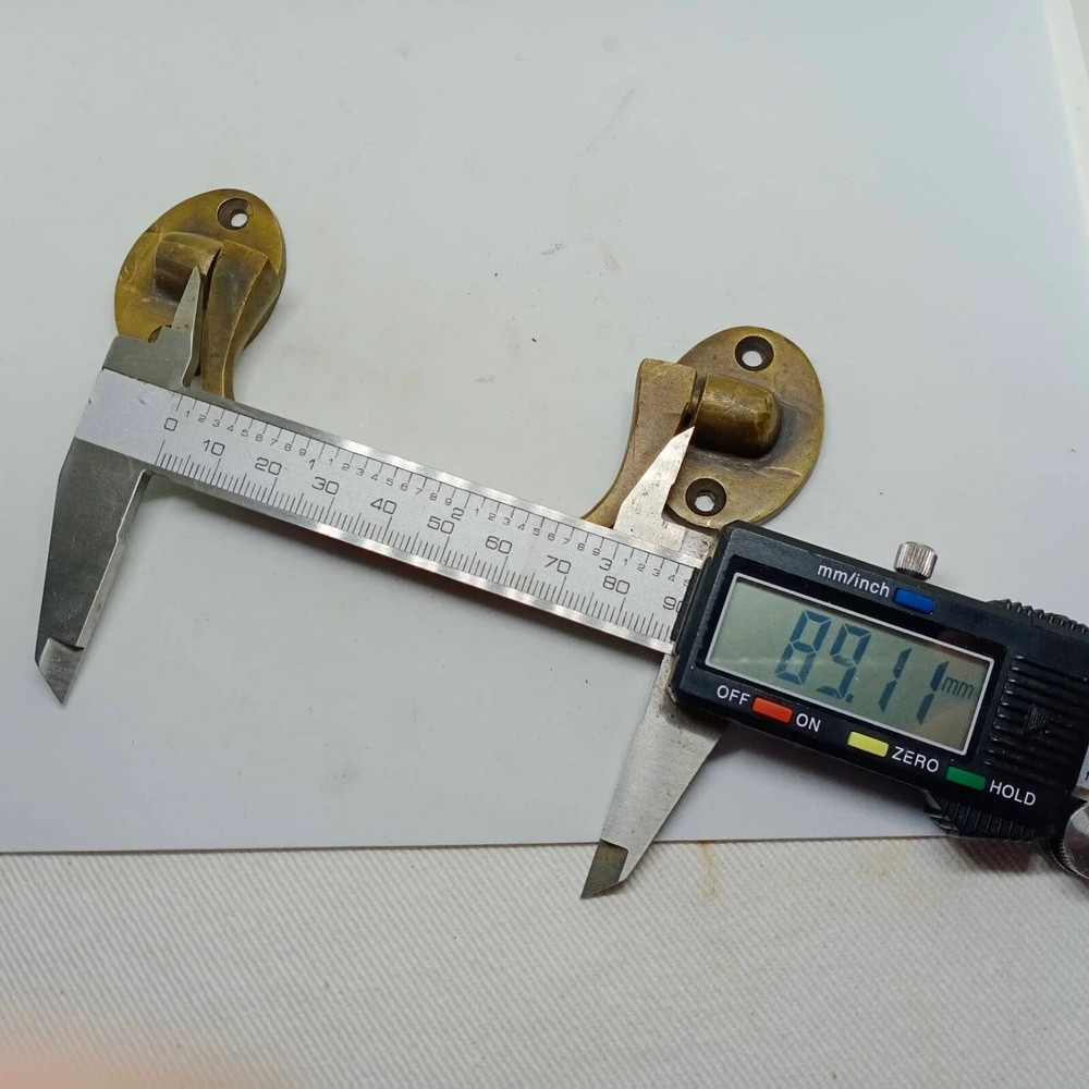 2 solid brass 5 " inches medium sea chest Box Handle 12.5 cm heavy strong Pulls