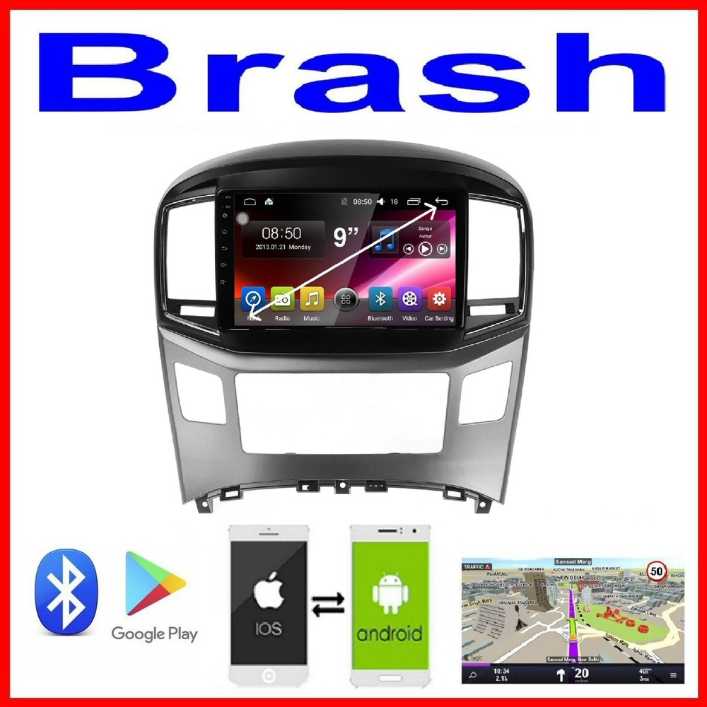HYUNDAI iLOAD 2018+  GPS APPLE CARPLAY ANDROID AUTO CAMERA ODB DAB TPMS DVR