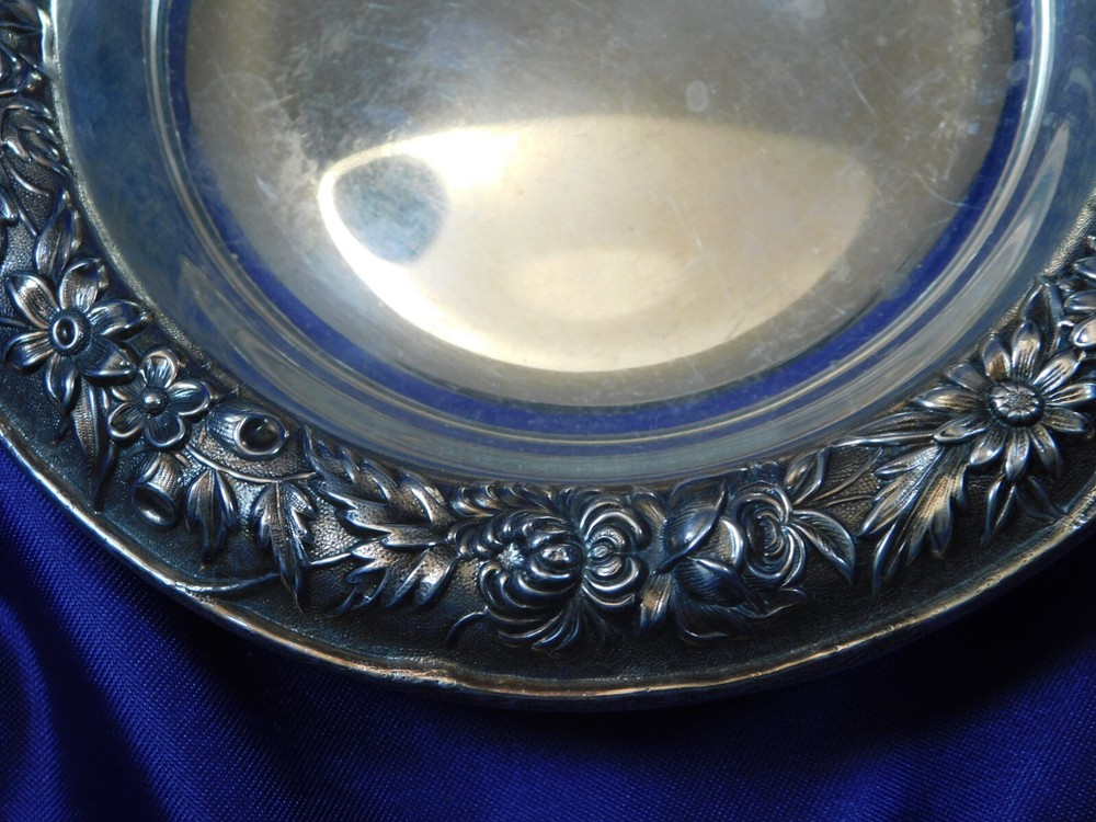 S. KIRK & SON STERLING SILVER CANDY/TRINKET DISH #409 - EXCELLENT CONDITION C