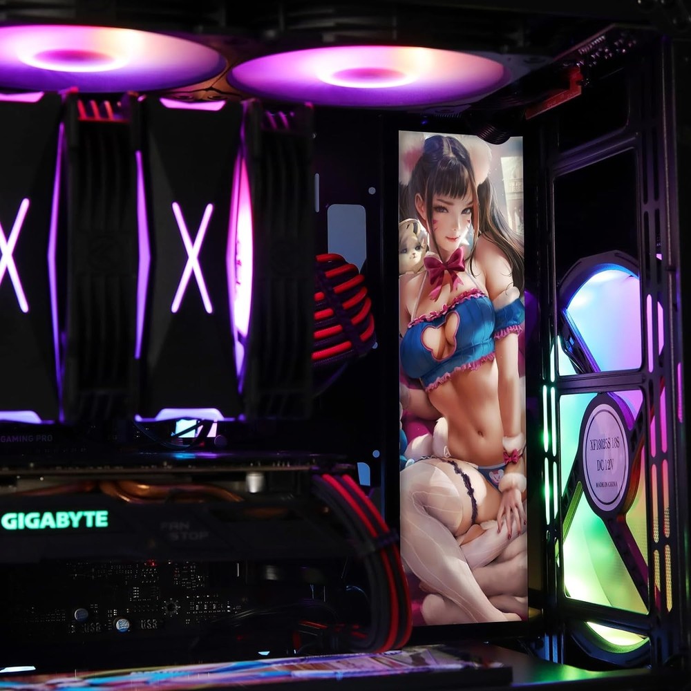 Vertical Display Board LED PC Panel | 2K HD Screen Mod Light Kit (Vetroo A6)