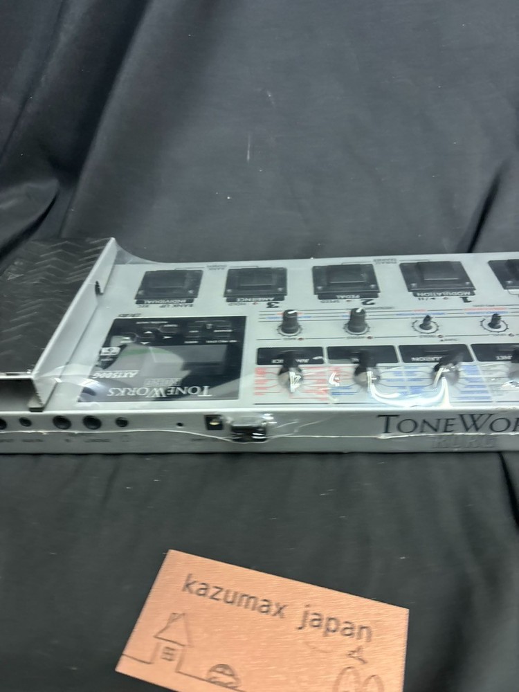 Korg AX1500G Guitar Multi Effects Processor Amp Modeling Expression Pedal Tested