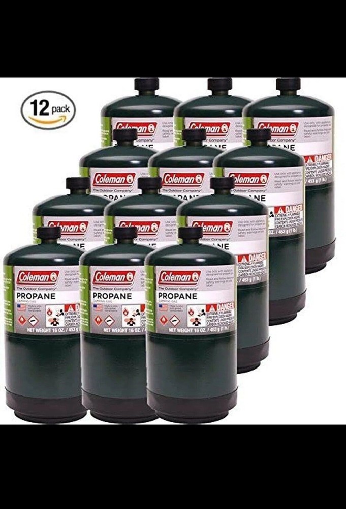 Coleman Propane 16 Oz Camping Cylinder (12 Pk.)