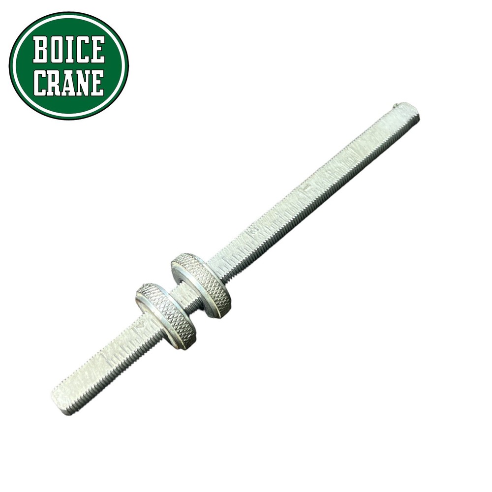 Boice Crane 1650 Drill Press 15” Depth Stop Rod & Nuts