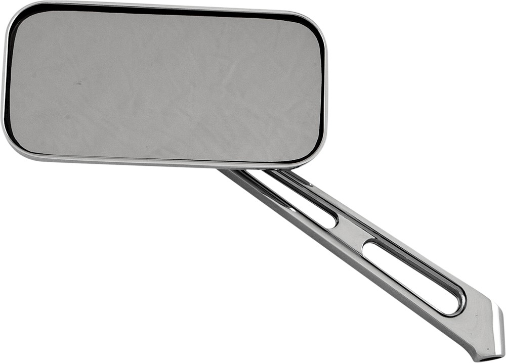 Rectangle Alloy Mirror - Style: Chrome