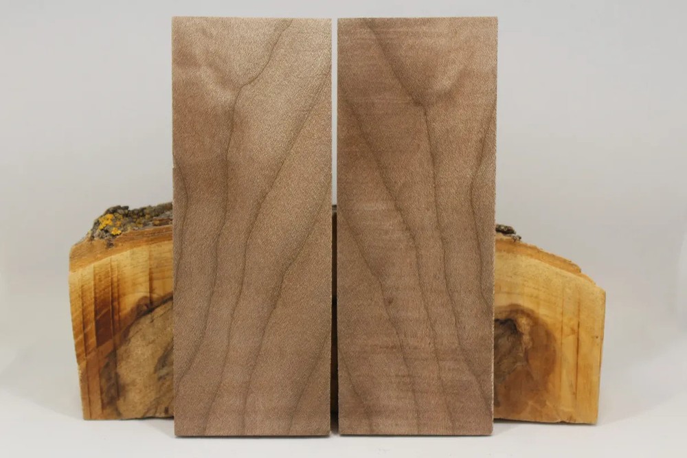 STABILIZED MAPLE CUSTOM KNIFE HANDLE MATERIAL BLANK SCALES (6359)