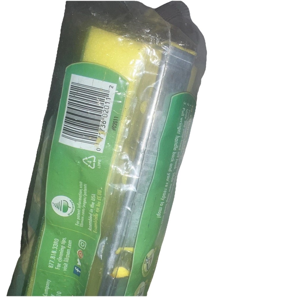Libman Nitty Gritty Roller Mop Refill #02011 Tear Resistant - New