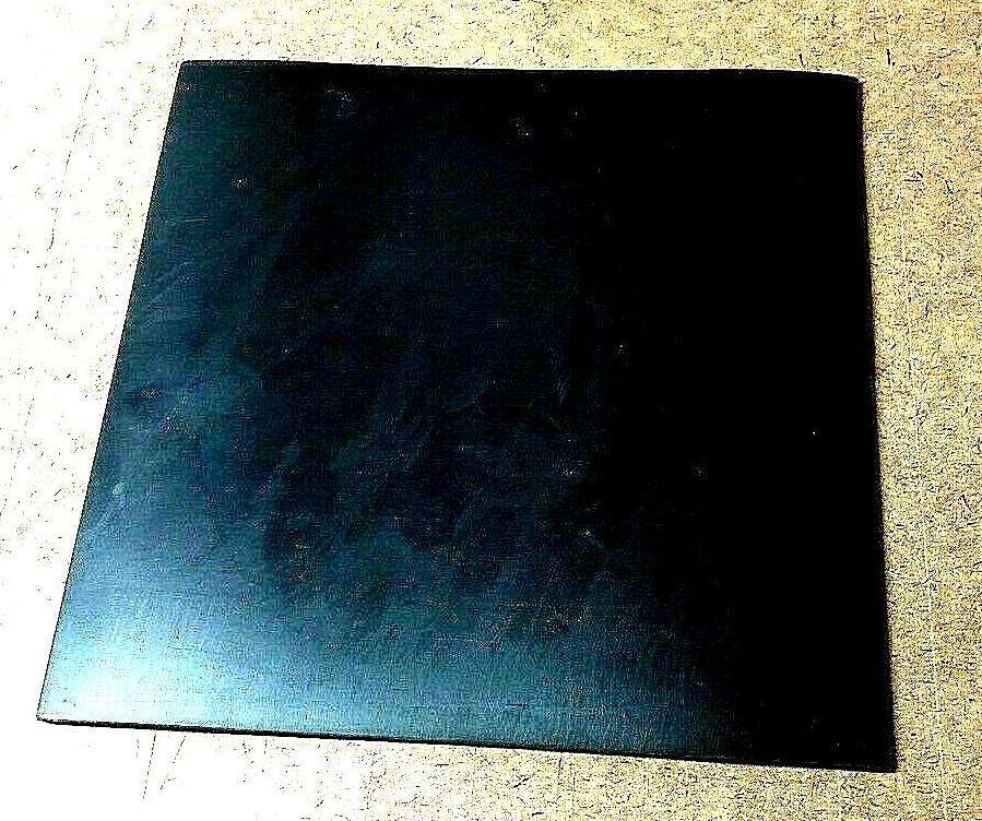 Neoprene Rubber Sheet Solid 1/16" Thick x 9" x 12" Rect - PS Adhesive 1-Side