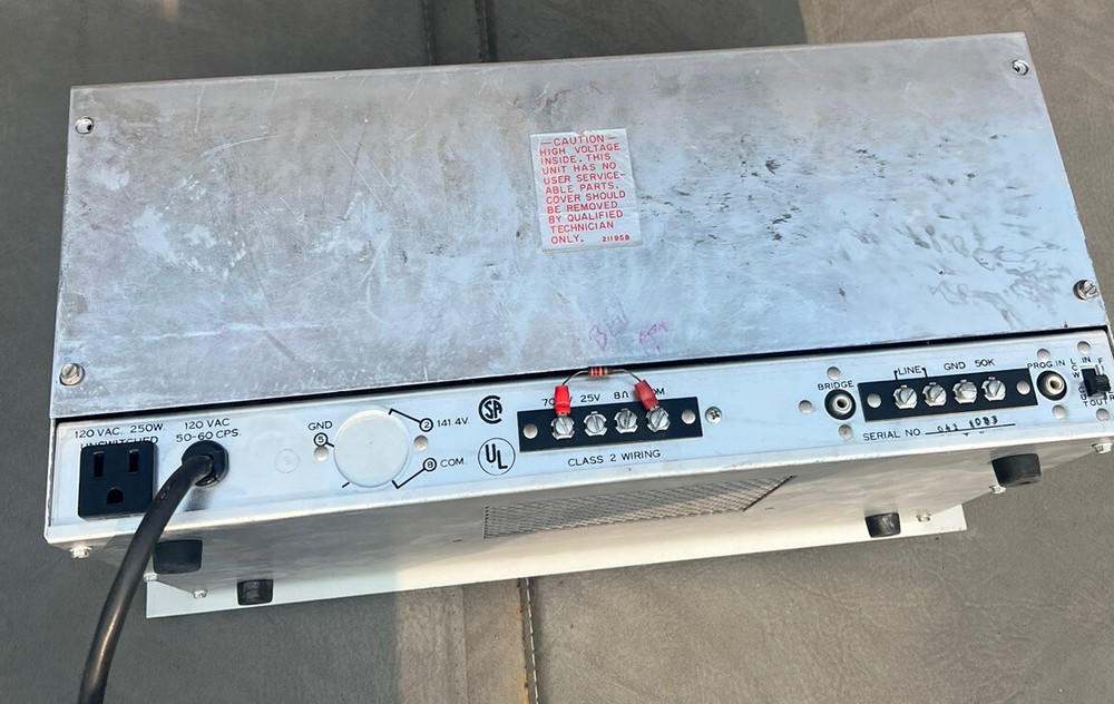 Vintage JBL Model 6010 Power Amplifier Transistor