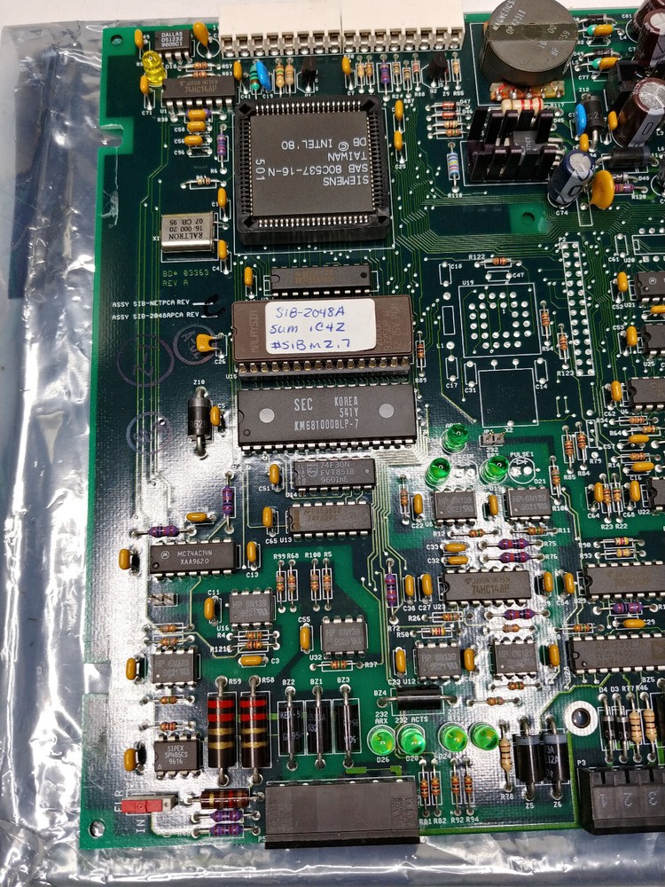 NOTIFIER SIB-2048 FIRE ALARM NETWORK SERIAL INTERFACE BOARD MODULE