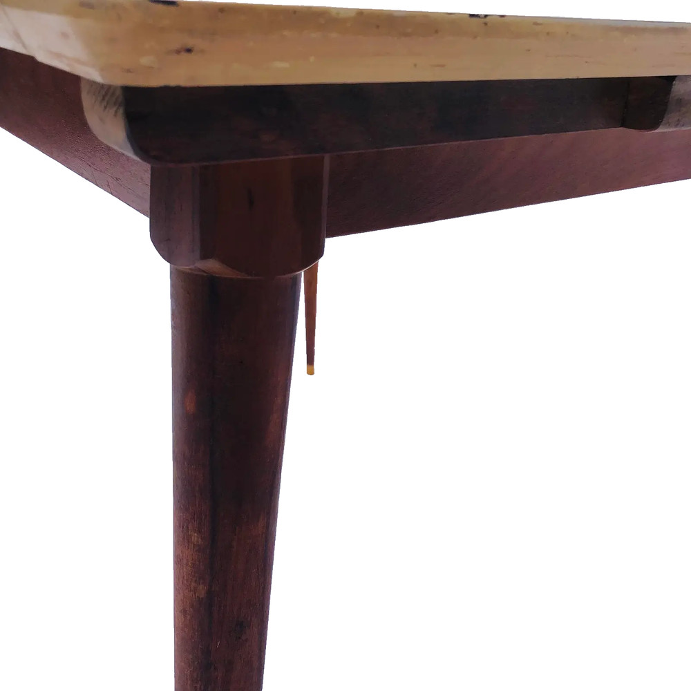 Midcentury 2 Leaves Kitchen/Dining Table